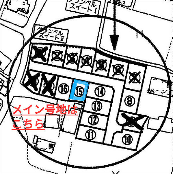 地図を拡大表示