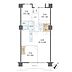 間取り：3LDK、価格1850万円、専有面積77.25m2、バルコニー面積9m2 