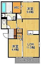 メゾン・ラフィーネ A棟  ｜ 福岡県北九州市小倉南区中曽根東4丁目（賃貸アパート2LDK・3階・52.55㎡） その2