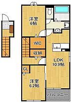 ヒカルサ行橋　II  ｜ 福岡県行橋市大字上検地（賃貸アパート2LDK・2階・58.60㎡） その2