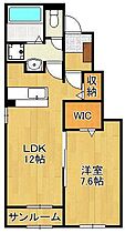 ヒカルサ行橋　I  ｜ 福岡県行橋市大字上検地（賃貸アパート1LDK・1階・50.14㎡） その2