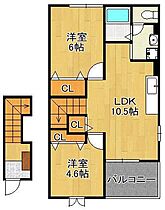 イーストヒルズII  ｜ 福岡県北九州市小倉南区沼新町3丁目（賃貸アパート2LDK・2階・51.67㎡） その2