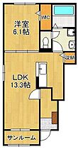 ボヌール金木犀　III  ｜ 福岡県行橋市南大橋4丁目（賃貸アパート1LDK・1階・50.01㎡） その2