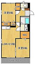 フォンテーヌB  ｜ 福岡県京都郡苅田町大字南原（賃貸アパート2LDK・2階・54.14㎡） その2