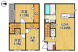 JR日豊本線 下曽根駅 バス8分 葛原東一丁目下車 徒歩4分