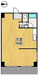 サンライフコーポ ワンルームの間取図画像