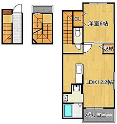 J・サクレ葛原III 3階