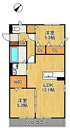 リアンサンク A棟 2階/-