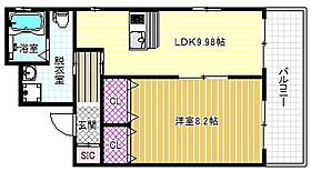 R’z Village N棟  ｜ 大阪府松原市天美我堂7丁目（賃貸マンション1LDK・3階・43.70㎡） その2