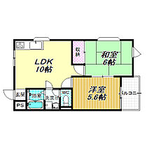 マンションくすのき  ｜ 大阪府羽曳野市翠鳥園（賃貸マンション2LDK・2階・45.75㎡） その2