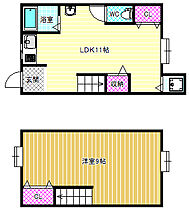 木本メゾネット貸家  ｜ 大阪府羽曳野市野（賃貸タウンハウス1LDK・2階・40.00㎡） その2