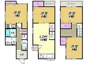 富田林市川向町戸建  ｜ 大阪府富田林市川向町（賃貸一戸建4LDK・1階・88.92㎡） その2