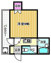 ベルメゾン一須賀3号館  ｜ 大阪府南河内郡河南町大字一須賀（賃貸アパート1K・2階・18.00㎡） その2