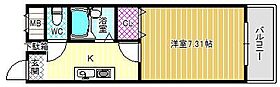 D・H白鳥ビル  ｜ 大阪府羽曳野市白鳥1丁目（賃貸マンション1K・4階・21.00㎡） その2