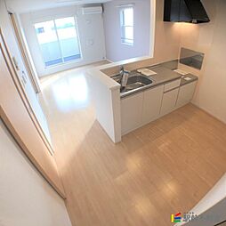 JR鹿児島本線 荒尾駅 徒歩22分の賃貸アパート 2階2LDKのリビング/ダイニング