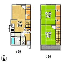 後田コーポ 3 ｜ 福岡県大牟田市大字久福木469-1（賃貸アパート2DK・1階・52.80㎡） その2