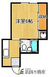 KICHIビル 1Kの間取図画像