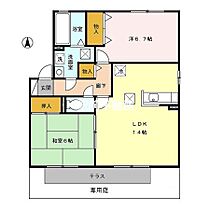 パルマ　ローザ 101 ｜ 佐賀県鳥栖市弥生が丘2丁目242（賃貸アパート2LDK・1階・62.95㎡） その2