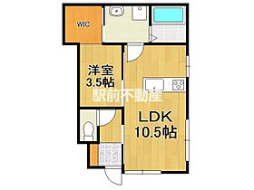 Cocoru 101 ｜ 佐賀県鳥栖市古野町650-1（賃貸アパート1LDK・1階・36.85㎡） その2