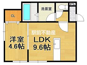 カポラボーロ 201 ｜ 佐賀県鳥栖市原町1299（賃貸アパート1LDK・2階・33.12㎡） その2