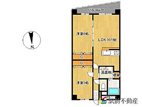 E.POPULARII 808 ｜ 佐賀県鳥栖市藤木町10-47（賃貸マンション2LDK・8階・54.00㎡） その2