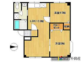 シティハイツ野口A棟 202 ｜ 佐賀県鳥栖市立石町2121-1（賃貸アパート2LDK・2階・48.60㎡） その2