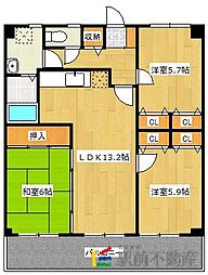 カサグランデ筑紫 5階