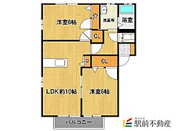 シャン・ド・フルールB棟 2階