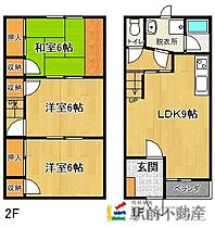 嘉賀コーポ 2 ｜ 福岡県小郡市横隈1830-1（賃貸アパート3LDK・1階・77.40㎡） その1