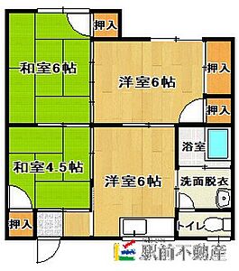 間取り：※別号室、現況優先