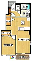 福岡県朝倉郡筑前町依井1363-1（賃貸アパート1LDK・1階・45.82㎡） その2