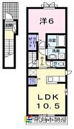 シャングリ・ラ2 1LDKの間取図画像