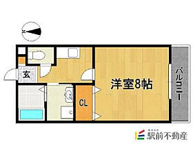 アドバンテイジ合川 204 ｜ 福岡県久留米市合川町1045-2（賃貸アパート1K・2階・26.49㎡） その2