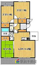 ナチュール上峰 207 ｜ 佐賀県三養基郡上峰町坊所1270-7（賃貸マンション3LDK・2階・70.58㎡） その2