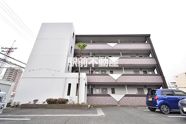 アザレアハイツハンダ第一 301｜福岡県久留米市宮ノ陣2丁目(賃貸マンション2DK・3階・44.80㎡)の写真 その1