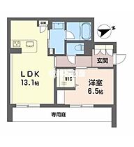 シャーメゾンROOX 101 ｜ 福岡県久留米市津福本町469-1（賃貸アパート1LDK・1階・49.97㎡） その2