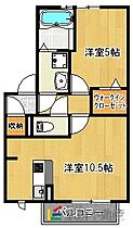 フェアプラッツA棟 102 ｜ 福岡県久留米市東櫛原町507-8（賃貸アパート1LDK・1階・40.21㎡） その2