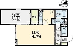 (仮称)D-room久留米市御井町 102 ｜ 福岡県久留米市御井町2144（賃貸アパート1LDK・1階・48.10㎡） その2