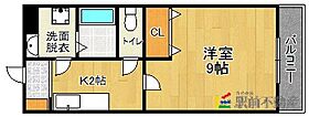 グリーン花水木III 102 ｜ 福岡県久留米市上津町1907-2（賃貸マンション1K・1階・26.44㎡） その2