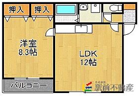 福岡県久留米市藤光町925-602（賃貸アパート1LDK・2階・43.33㎡） その2