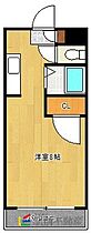 江崎ガーデンビル 402 ｜ 福岡県久留米市原古賀町23-18（賃貸マンション1R・4階・26.44㎡） その2