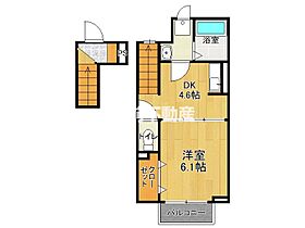 ギャランコートII 205 ｜ 佐賀県三養基郡みやき町大字東尾1707-1（賃貸アパート1DK・2階・30.21㎡） その2