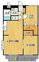 グリーンピア立野I 202 ｜ 佐賀県神埼郡吉野ヶ里町立野828（賃貸アパート2LDK・2階・60.00㎡） その2