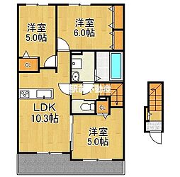 グラン・グラースI 3LDKの間取図画像