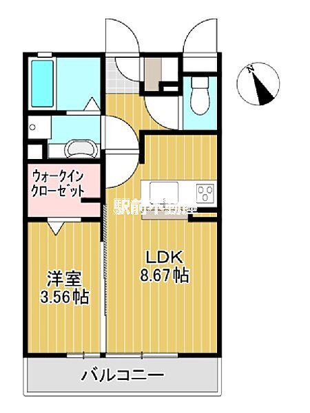 画像2:間取り図