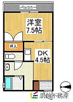 池田ビル 301 ｜ 福岡県八女市本村377-8（賃貸マンション1DK・3階・29.88㎡） その2