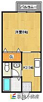 サンビレッジ赤坂B棟 102 ｜ 福岡県筑後市蔵数513-10（賃貸アパート1K・1階・27.08㎡） その2