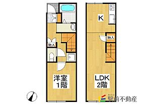 レオネクストHAMAKEI 101 ｜ 福岡県八女市鵜池391-1（賃貸アパート1LDK・1階・46.94㎡） その2