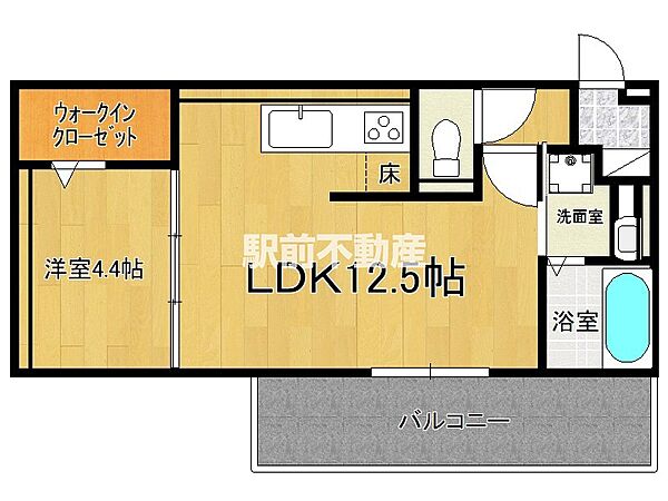 Daiwa Suite III 106｜福岡県八女市室岡(賃貸アパート1LDK・1階・41.85㎡)の写真 その2