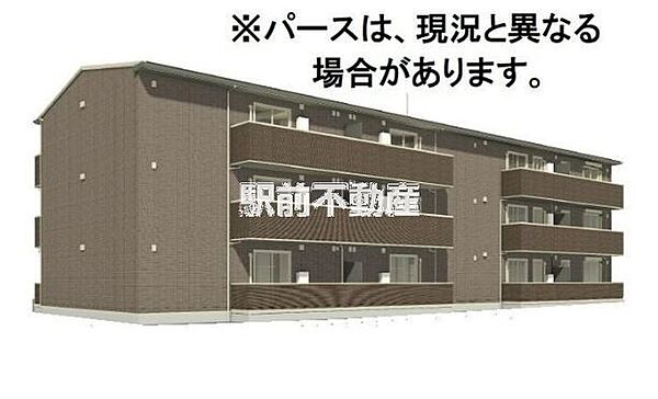 Daiwa Suite III 303｜福岡県八女市室岡(賃貸アパート1LDK・3階・42.62㎡)の写真 その1